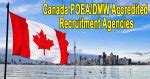 23+ POEA (DMW) Accredited Agencies for Canada, Apply to these Agen.